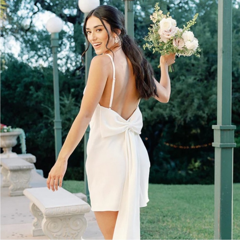 Revelry Steph Crepe Mini Dress
